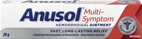 analsol|anusol vs proctosedyl.